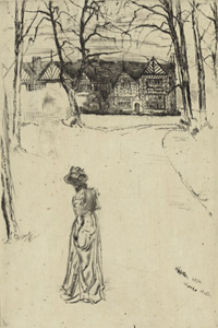 'Speke Hall: The Avenue', 1870/1878, Library of Congress, FP-XIX-W576, no. 96